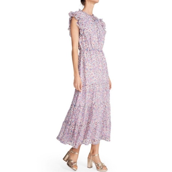 BB Dakota Steve Madden Ditsy Maxi Dress, Sz XL - Picture 12 of 12